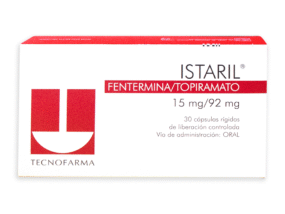 Istaril 7.5/46 mg – Fentermina + Topiramato para adelgazar en Perú