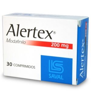 Caja de Modafinilo 200 mg, estimulante para tratar somnolencia y fatiga mental, venta en Perú