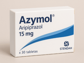 Caja de Azymol 15 mg Aripiprazol en Perú – 30 tabletas para ansiedad y bipolaridad