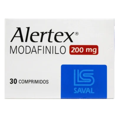 Modafinilo Alertex 200 mg medicamento para narcolepsia y somnolencia