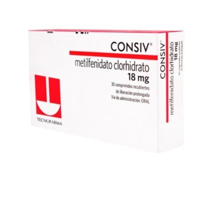 Consiv metilfenidato clorhidrato medicamento para tratamiento del TDAH