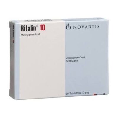 Ritalin 10 mg metilfenidato Novartis tratamiento TDAH Perú