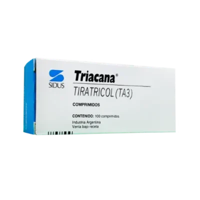 Triacana liotironina T3 hormona tiroidea medicamento metabolismo tiroides