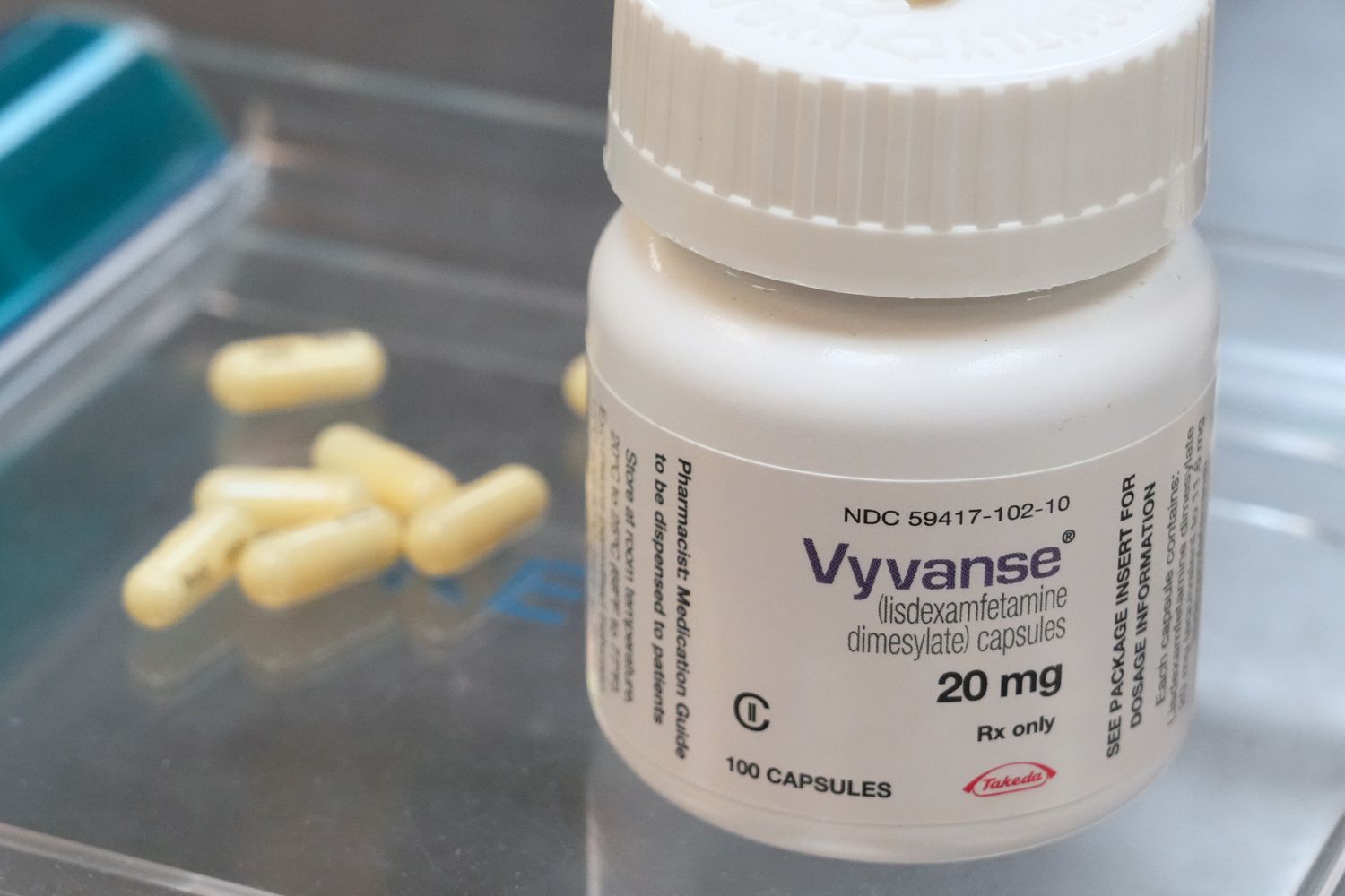 Vyvanse lisdexanfetamina medicamento para TDAH tratamiento déficit de atención