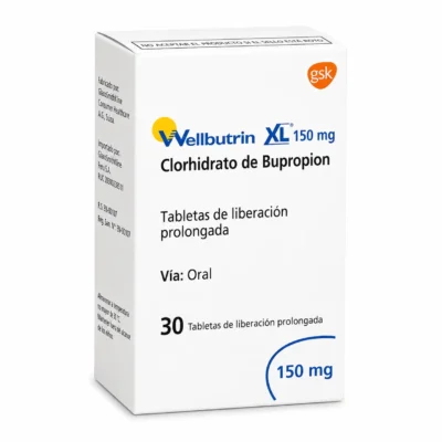 Wellbutrin XL 150 mg Clorhidrato de Bupropión de liberación prolongada en Perú