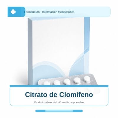 Citrato de Clomifeno - imagen referencial Farmaneuro