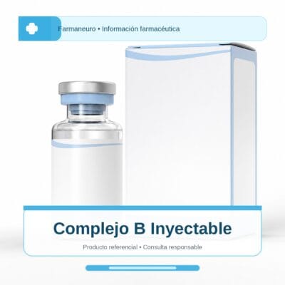 Complejo B Inyectable - imagen referencial Farmaneuro