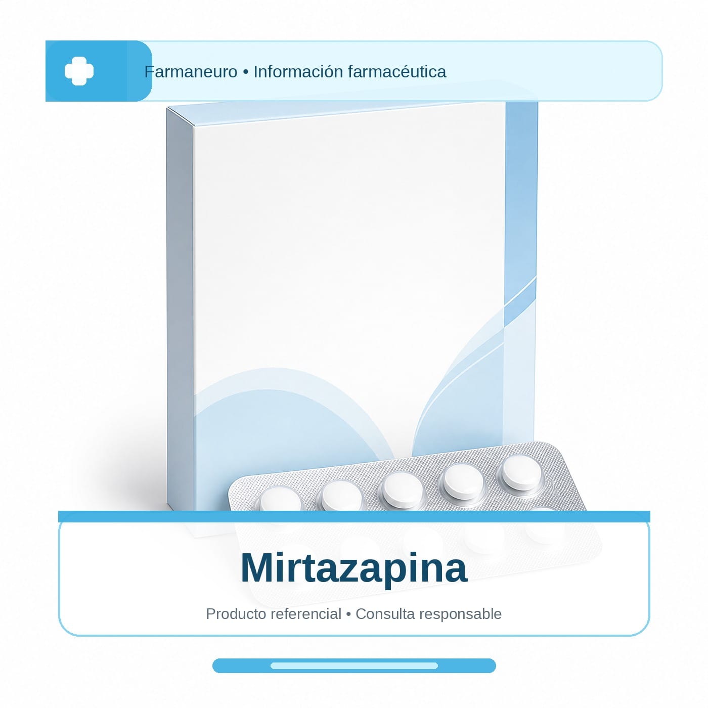Mirtazapina - imagen referencial Farmaneuro