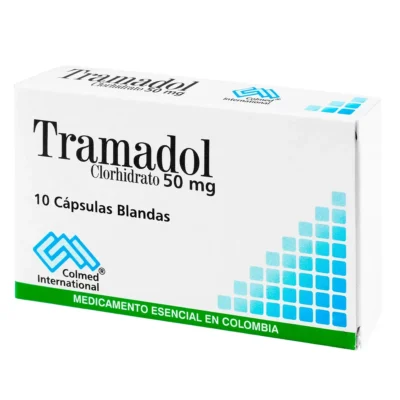 Tramadol 50 mg cápsulas blandas Perú - Analgésico opioide para dolor moderado a severo