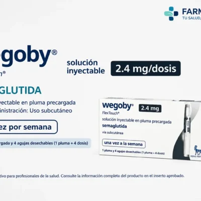 Wegovy 2.4 mg semaglutida inyectable para control de peso en Perú